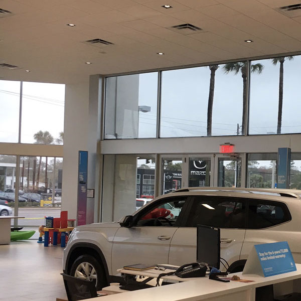 Commercial Electricians Project Tom Bush Volkswagen