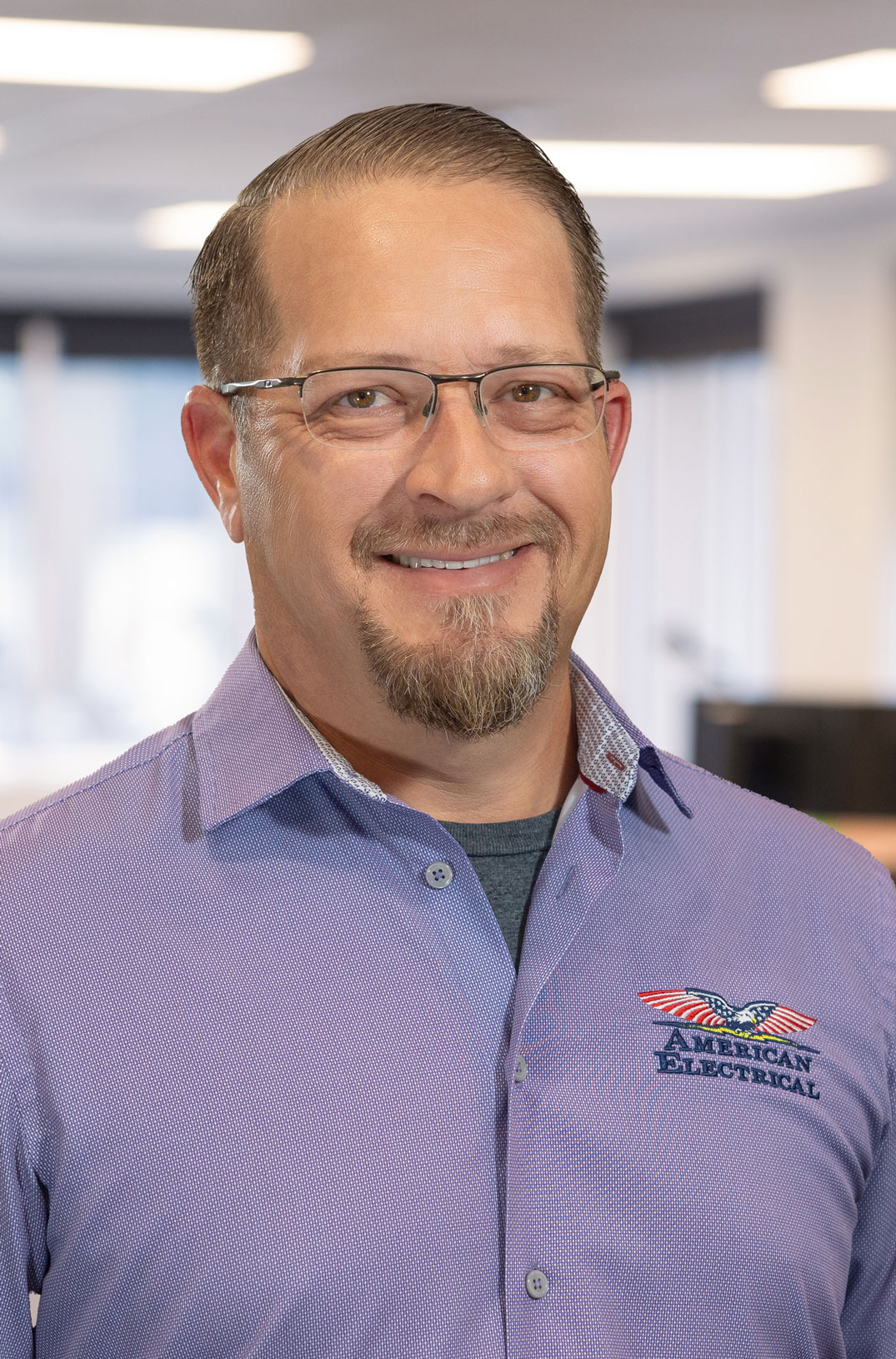 Justin Collins, Project Manager for American Electrical Contracting